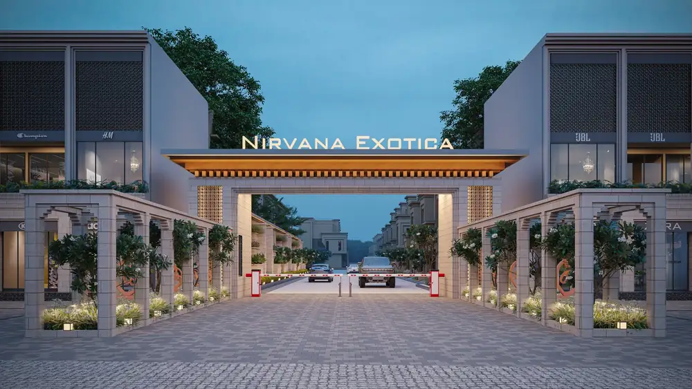 Nirvana Exotica — entrance gateway